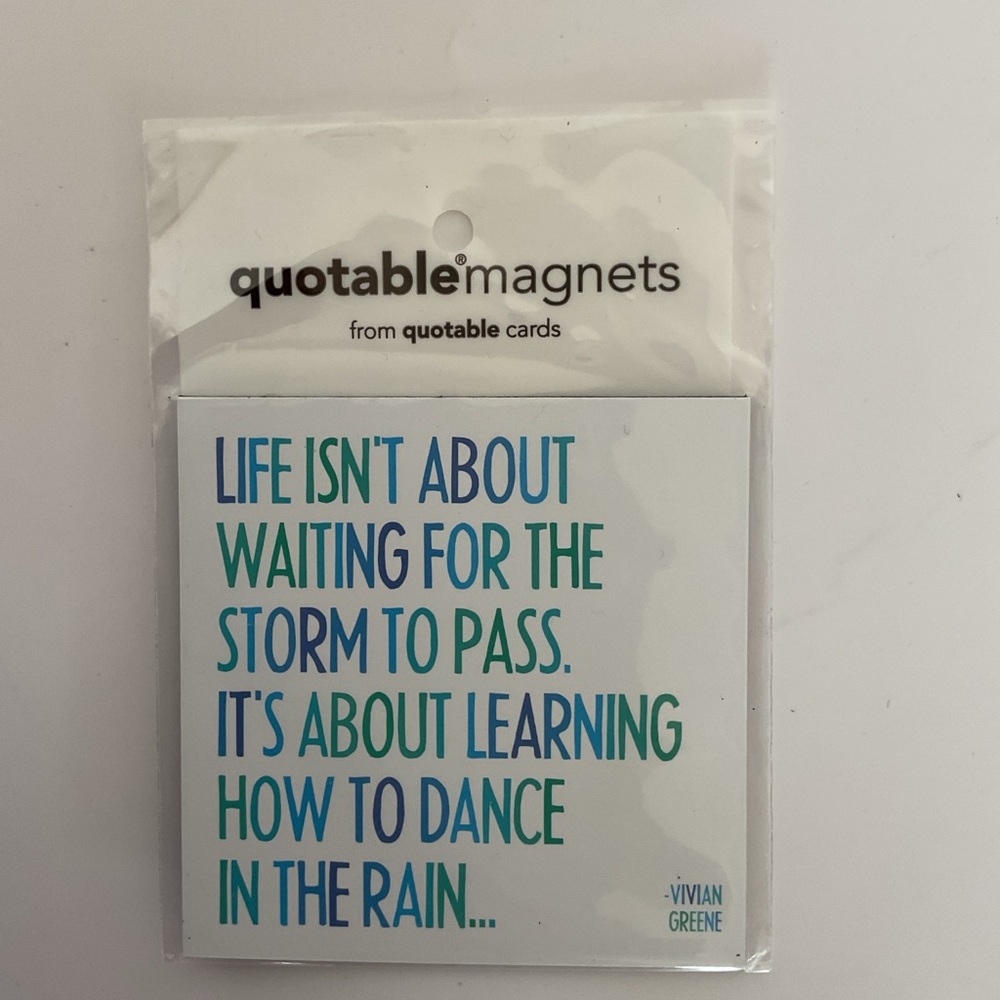 Quotable Cards Magnet NWT